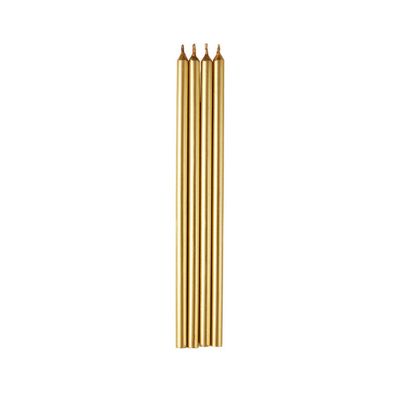 Wilton Gold Tall Birthday Candles, set of 12