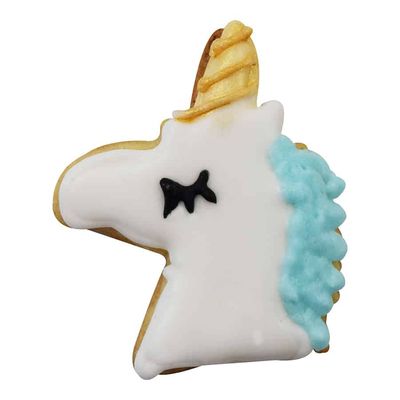 Mini Pink Unicorn Head Cookie Cutter