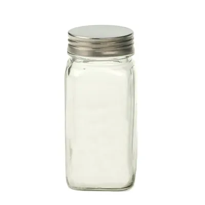 4 oz Square Spice Jar with Shaker Insert