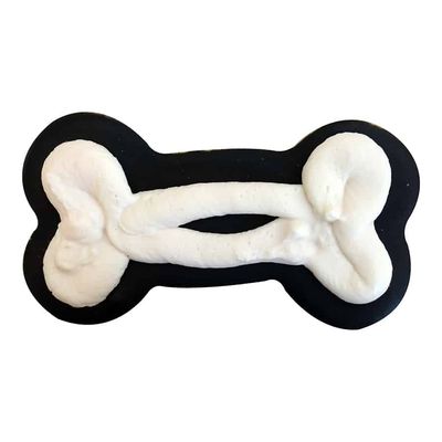3.5" White Dog Bone Cookie Cutter