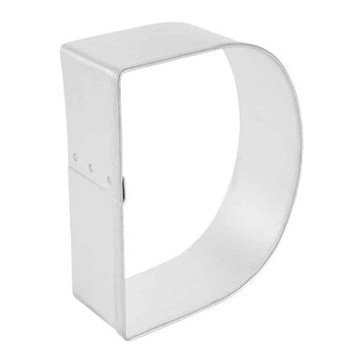 Letter "D" Cookie Cutter