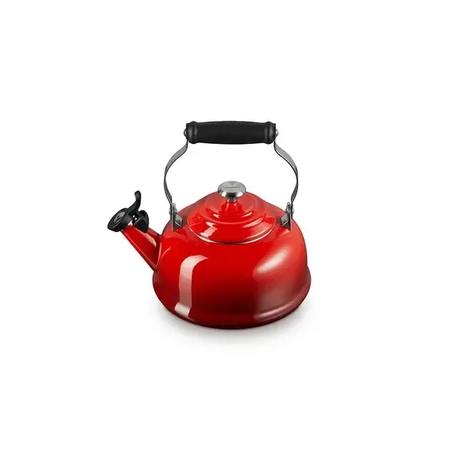 Le Creuset 1.7qt Cherry Whistling Tea Kettle