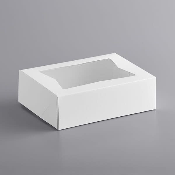 8.5x5.5x2" Cookie Box with Window
