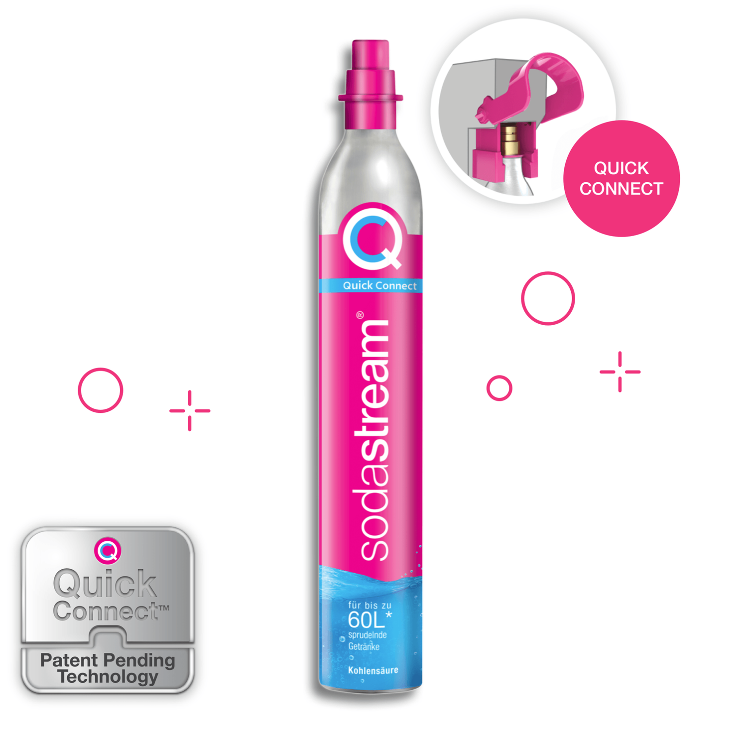 60L NEW CQC exchange sodastream cylinder