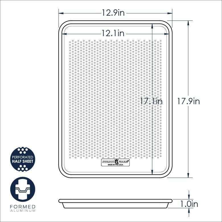 Nordic Ware Baking Half Sheet for Crisping