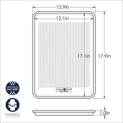 Nordic Ware Baking Half Sheet for Crisping