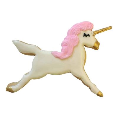 5.5" Purple Unicorn Cookie Cutter