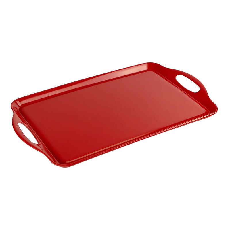 18.75x11.25" Red Melamine Tray