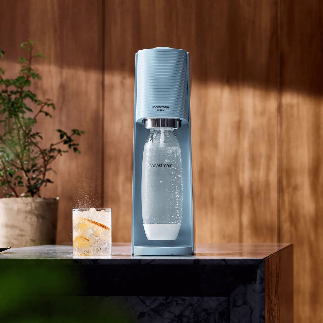 sodastream terra, misty blue CQC