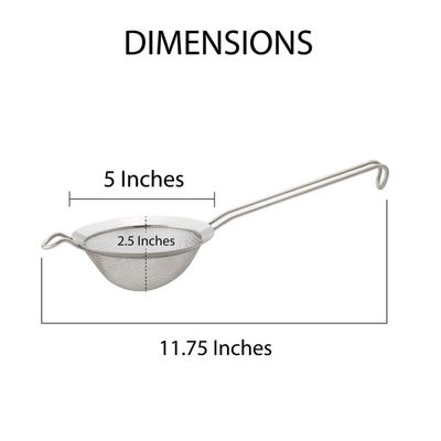 5" Double Mesh Strainer