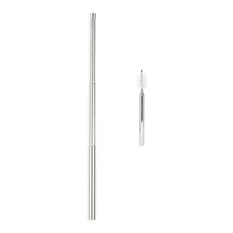Stainless Steel Straw &amp; Brush Travel Set