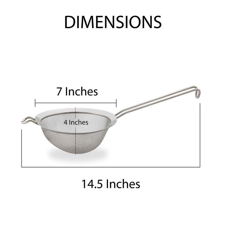 7" Double Mesh Strainer