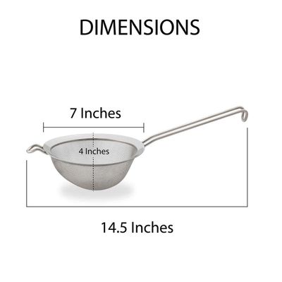 7" Double Mesh Strainer