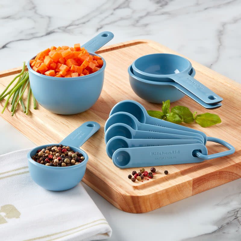 KitchenAid Blue Velvet Measuring Cups &amp; Spoons