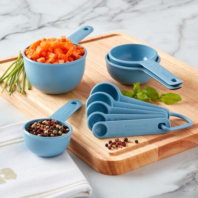 KitchenAid Blue Velvet Measuring Cups &amp; Spoons