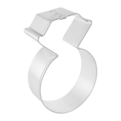 3.75" Diamond Ring Cookie Cutter