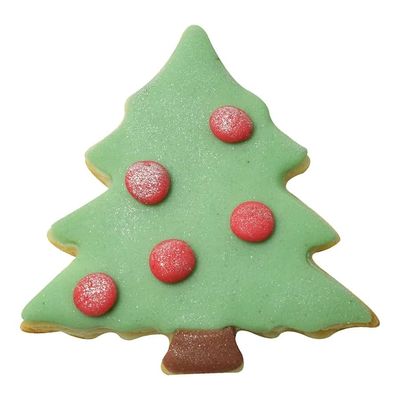 Green Mini Christmas Tree Cookie Cutter