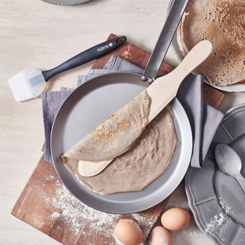 9.5" Mineral B Carbon Steel Crepe/Pancake Pan
