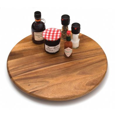 16" Acacia Lazy Susan