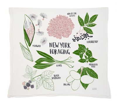 Claudia Pearson NYC Foraging Dishtowel