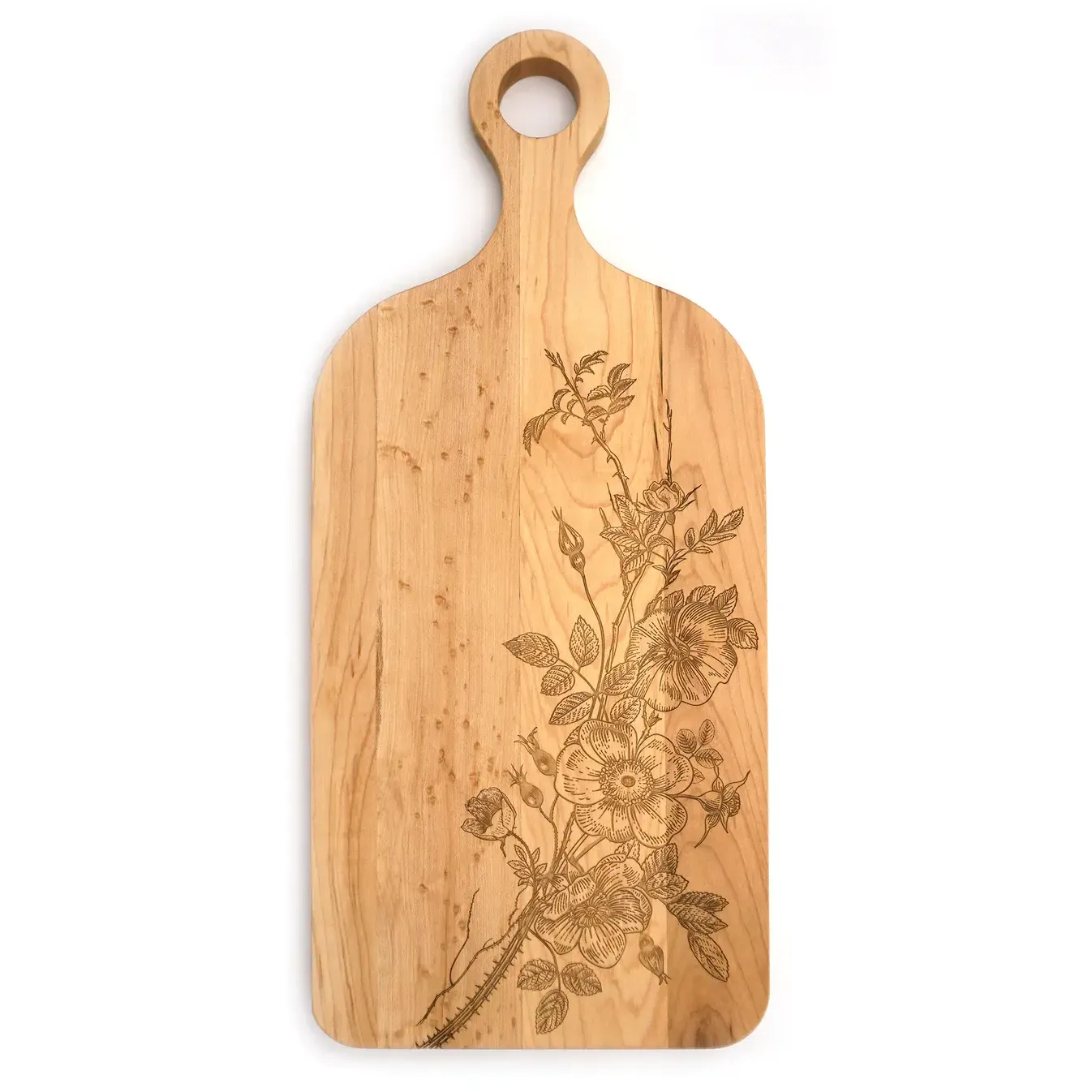 Wild Rose Serving Board