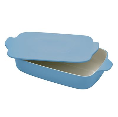 4.5 quart Blue Velvet Baking Dish &amp; Lid