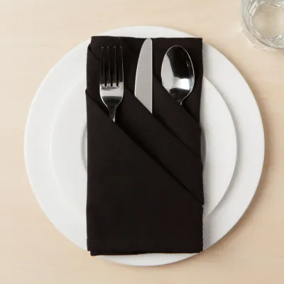 Black Napkin