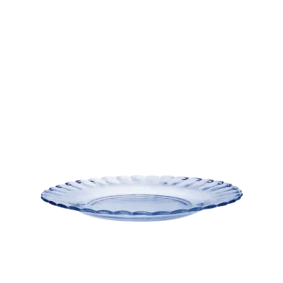 Duralex 8" Marine Dessert Plate