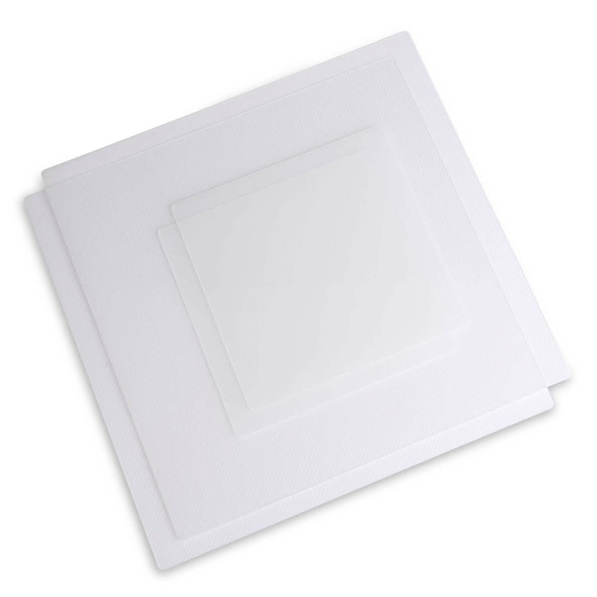 Flat Microwave Covers, set of 4