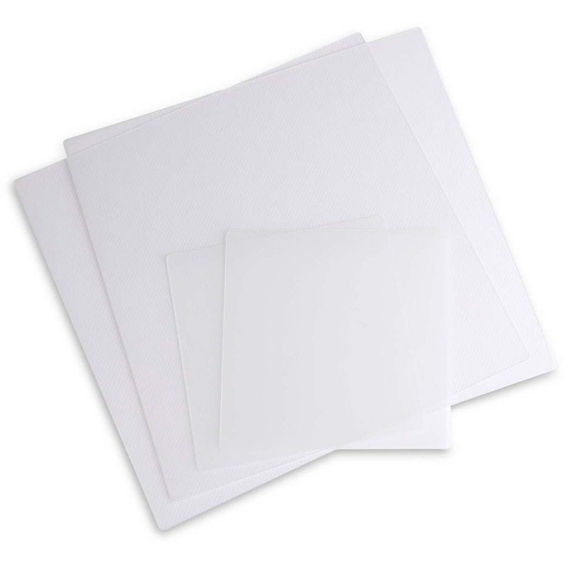 Flat Microwave Covers, set of 4