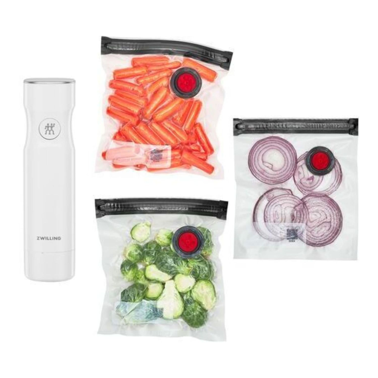 Zwilling J.A. Henckels Vacuum Sealer Pump, set of 4 Bags