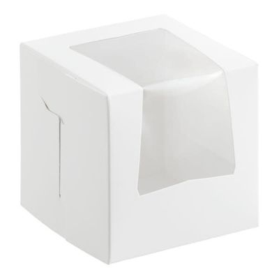 4x4x4" Individual Cupcake Box