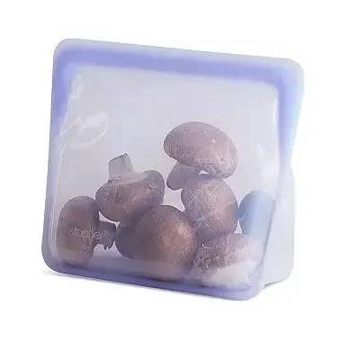 Stasher 56oz Self-Standing Lavender Storage Bag