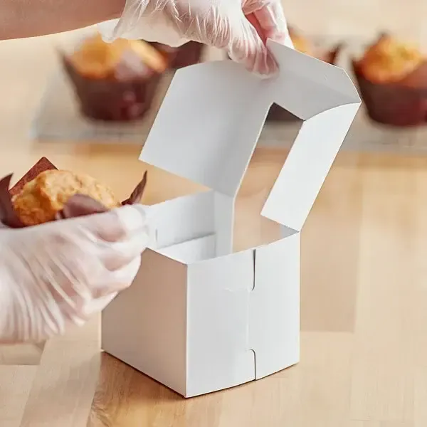 4x4x4" Individual Cupcake Box