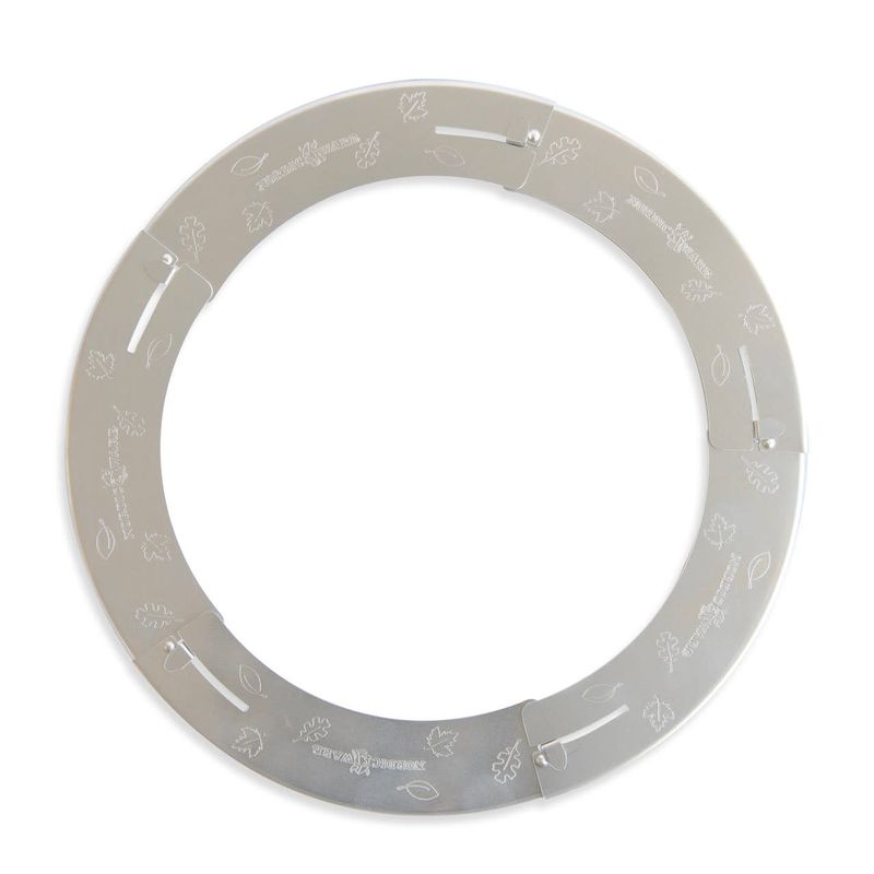 Adjustable Tin Pie Crust Shield