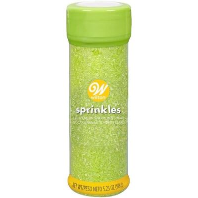 5.25 oz Light Green Sanding Sugar