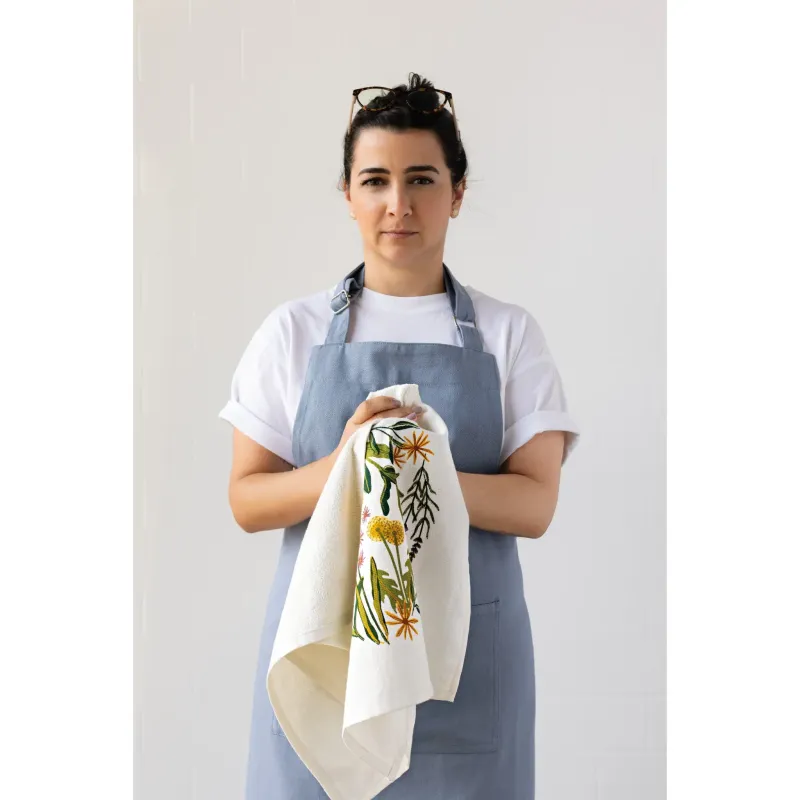 Slate Blue Apron