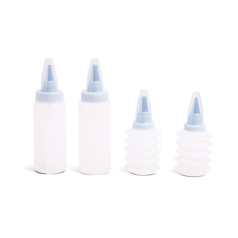 Icing Bottles, set of 4