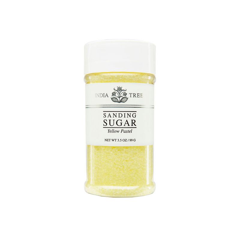 3.5 oz Pastel Yellow Sanding Sugar