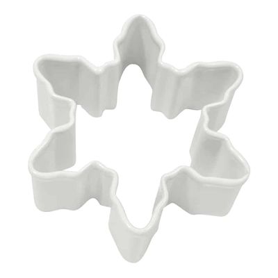 White Mini Snowflake Cookie Cutter