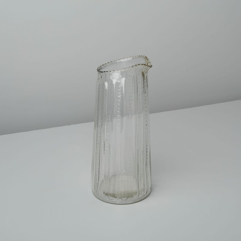 40oz Ruffle Glass Pitcher