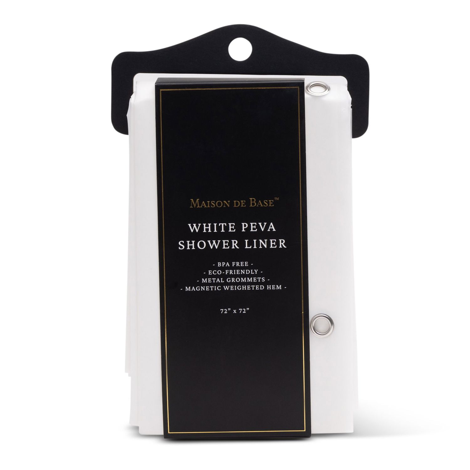 White Shower Curtain Liner