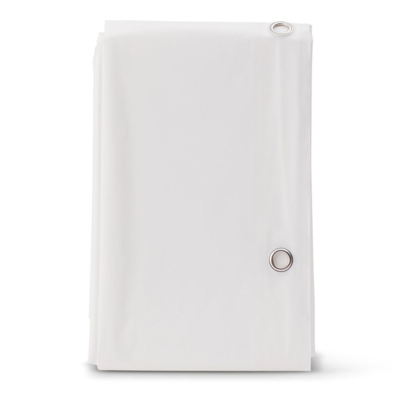 White Shower Curtain Liner