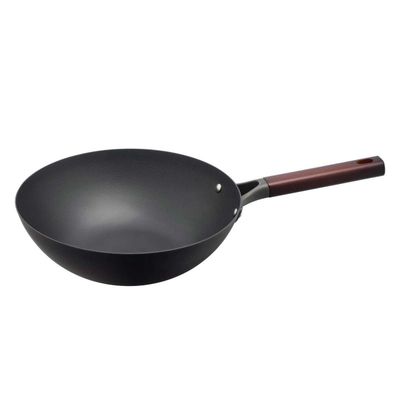 12" Pre-Seasoned Carbon Steel Wok
