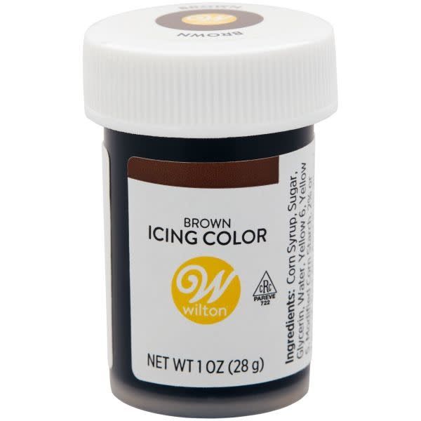 1oz Brown Gel Food Color