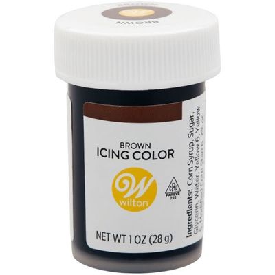 1oz Brown Gel Food Color