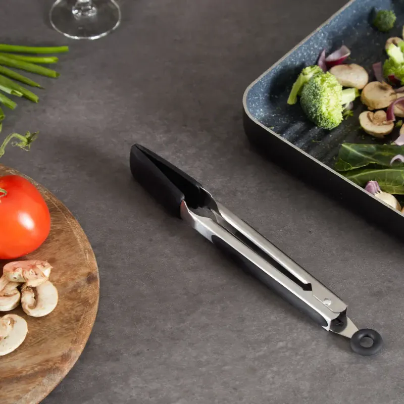 9" Square Tip Tongs