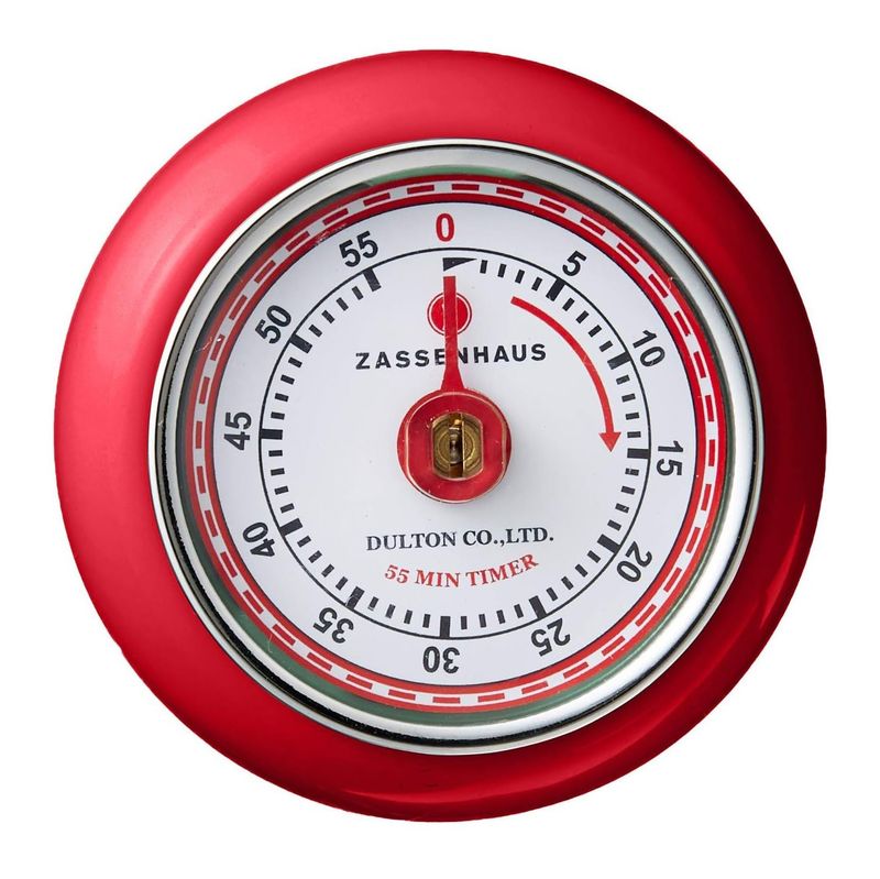 Red Retro Timer