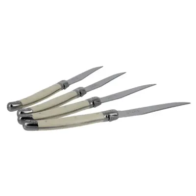 Laguiole Ivory Steak Knives, set of 4