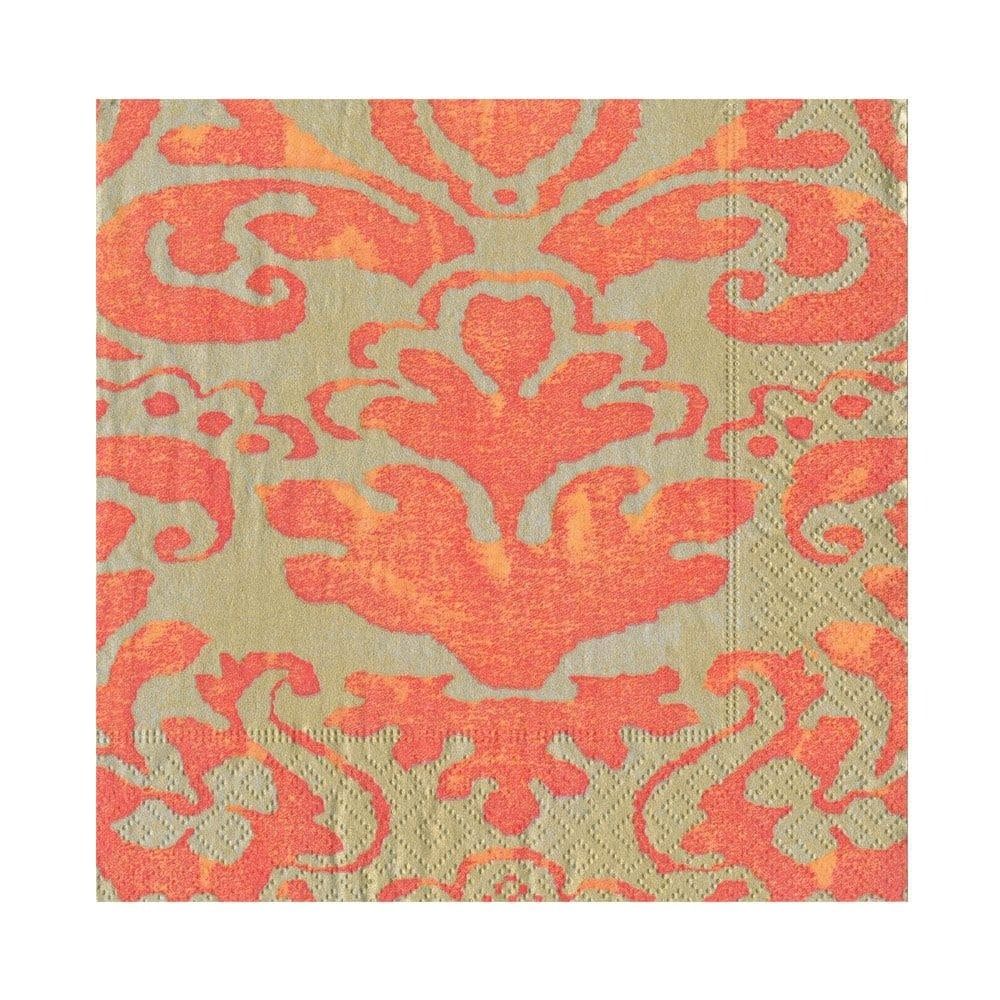 Coral Palazzo Paper Lunch Napkins
